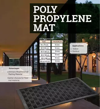 rubber floor mat